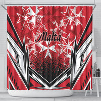 Repubblika ta Malta Shower Curtain Dynamic Style