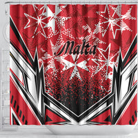 Repubblika ta Malta Shower Curtain Dynamic Style