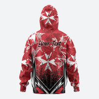 Personalised Repubblika ta Malta Zip Hoodie Dynamic Style