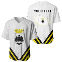 Personalised Malta Gozo Island Baseball Jersey Flag Inspired