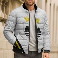 Personalised Malta Gozo Island Bomber Puffer Jacket Flag Inspired