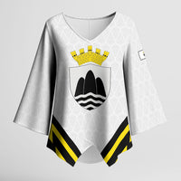 Personalised Malta Gozo Island Kimono Sleeve Blouse Flag Inspired