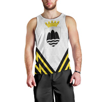 Personalised Malta Gozo Island Men Tank Top Flag Inspired