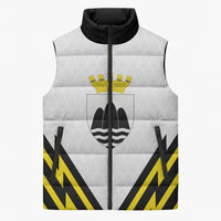 Personalised Malta Gozo Island Sleeveless Puffer Jacket Flag Inspired
