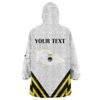 Personalised Malta Gozo Island Wearable Blanket Hoodie Flag Inspired