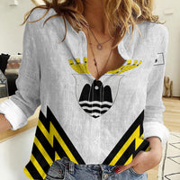 Personalised Malta Gozo Island Women Casual Shirt Flag Inspired
