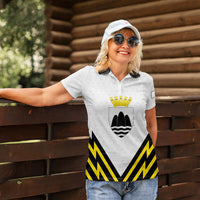 Personalised Malta Gozo Island Women Polo Shirt Flag Inspired