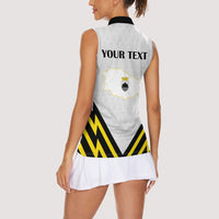 Personalised Malta Gozo Island Women Sleeveless Polo Shirt Flag Inspired