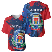 Personalized Costa Rica Cartago Province Baseball Jersey Brumosos Hometown - Wonder Print Shop