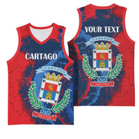 Personalized Costa Rica Cartago Province Basketball Jersey Brumosos Hometown - Wonder Print Shop