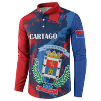 Personalized Costa Rica Cartago Province Button Sweatshirt Brumosos Hometown - Wonder Print Shop