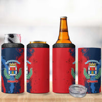 Costa Rica Cartago Province 4 in 1 Can Cooler Tumbler Brumosos Hometown - Wonder Print Shop