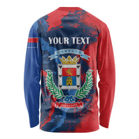 Personalized Costa Rica Cartago Province Long Sleeve Shirt Brumosos Hometown - Wonder Print Shop