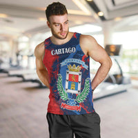Personalized Costa Rica Cartago Province Men Tank Top Brumosos Hometown - Wonder Print Shop