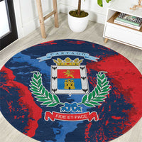 Costa Rica Cartago Province Round Carpet Brumosos Hometown - Wonder Print Shop