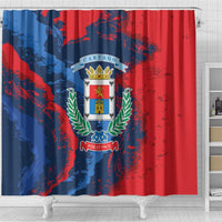 Costa Rica Cartago Province Shower Curtain Brumosos Hometown - Wonder Print Shop