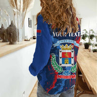 Personalized Costa Rica Cartago Province Women Casual Shirt Brumosos Hometown - Wonder Print Shop