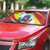 Costa Rica Heredia Province Auto Sun Shade - Wonder Print Shop