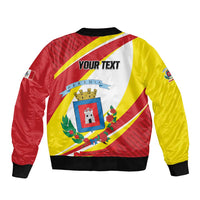 Personalized Costa Rica Heredia Province Bomber Jacket - Wonder Print Shop