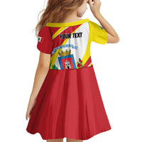 Personalized Costa Rica Heredia Province Family Matching Off The Shoulder Long Sleeve Dress and Hawaiian Shirt - Wonder Print Shop