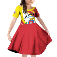Personalized Costa Rica Heredia Province Family Matching Off Shoulder Short Dress and Hawaiian Shirt - Wonder Print Shop
