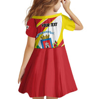 Personalized Costa Rica Heredia Province Family Matching Off Shoulder Short Dress and Hawaiian Shirt - Wonder Print Shop