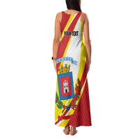 Personalized Costa Rica Heredia Province Family Matching Tank Maxi Dress and Hawaiian Shirt - Wonder Print Shop