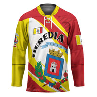 Personalized Costa Rica Heredia Province Hockey Jersey - Wonder Print Shop
