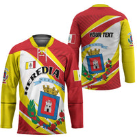 Personalized Costa Rica Heredia Province Hockey Jersey - Wonder Print Shop