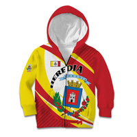 Personalized Costa Rica Heredia Province Kid Hoodie - Wonder Print Shop