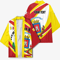 Personalized Costa Rica Heredia Province Kimono - Wonder Print Shop
