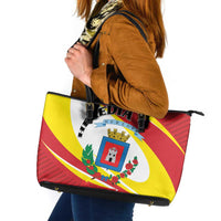 Costa Rica Heredia Province Leather Tote Bag - Wonder Print Shop