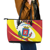Costa Rica Heredia Province Leather Tote Bag - Wonder Print Shop