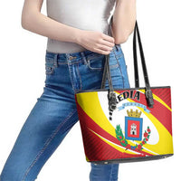 Costa Rica Heredia Province Leather Tote Bag - Wonder Print Shop