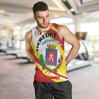 Personalized Costa Rica Heredia Province Men Tank Top - Wonder Print Shop