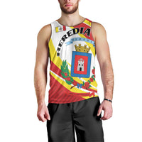 Personalized Costa Rica Heredia Province Men Tank Top - Wonder Print Shop
