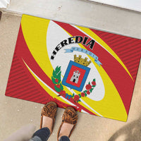 Costa Rica Heredia Province Rubber Doormat - Wonder Print Shop