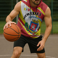 Personalized Costa Rica Heredia Province Sleeveless Hoodie - Wonder Print Shop