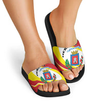 Costa Rica Heredia Province Slide Sandals - Wonder Print Shop