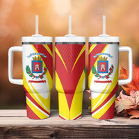 Costa Rica Heredia Province Tumbler With Handle - Wonder Print Shop