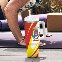 Costa Rica Heredia Province Tumbler With Handle - Wonder Print Shop