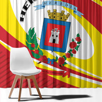 Costa Rica Heredia Province Window Curtain - Wonder Print Shop