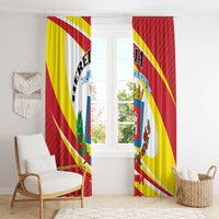 Costa Rica Heredia Province Window Curtain - Wonder Print Shop
