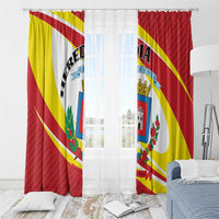 Costa Rica Heredia Province Window Curtain - Wonder Print Shop