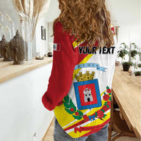 Personalized Costa Rica Heredia Province Women Casual Shirt - Wonder Print Shop