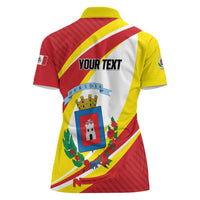 Personalized Costa Rica Heredia Province Women Polo Shirt - Wonder Print Shop