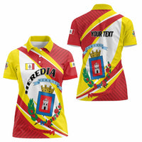 Personalized Costa Rica Heredia Province Women Polo Shirt - Wonder Print Shop