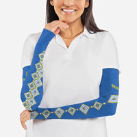 Personalised Ukrainian Tryzub Pattern Arm Sleeves