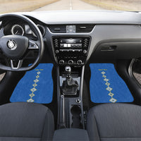 Personalised Ukrainian Tryzub Pattern Car Mats