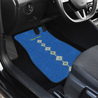 Personalised Ukrainian Tryzub Pattern Car Mats